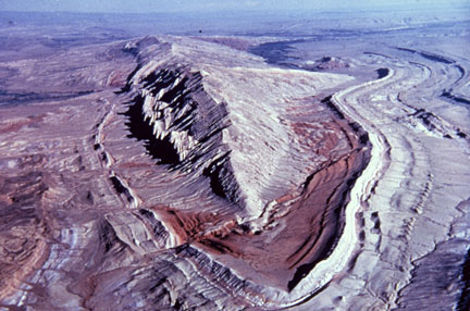 sheep mountain from the air